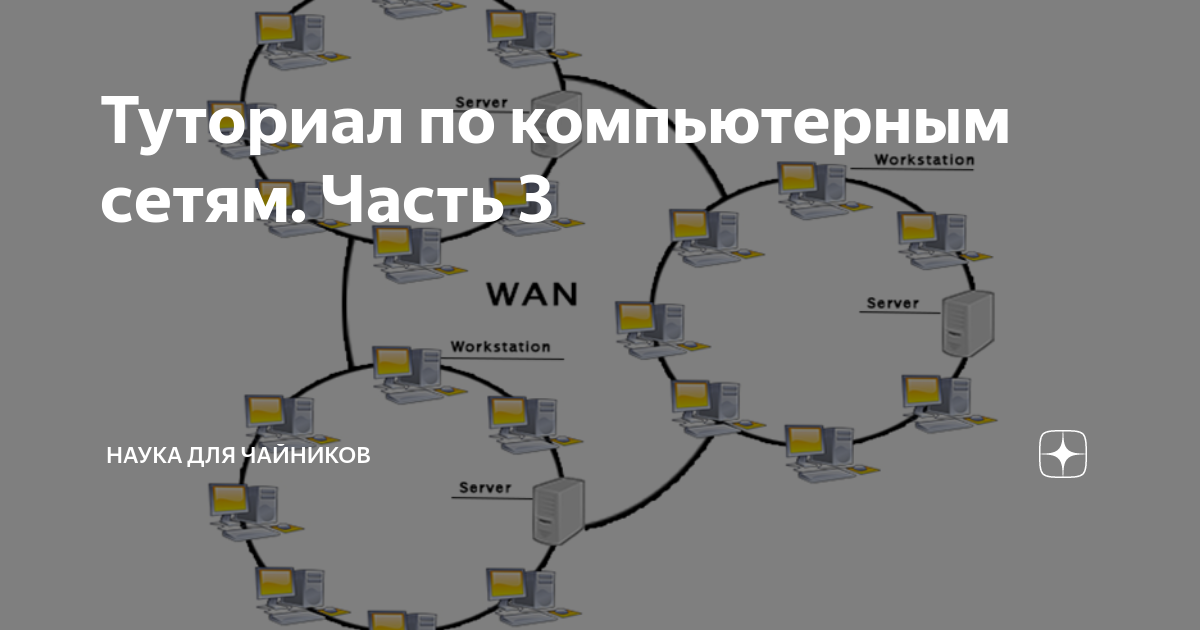 Туториал по компьютерным сетям. Часть 3 | Наука для чайников | Дзен