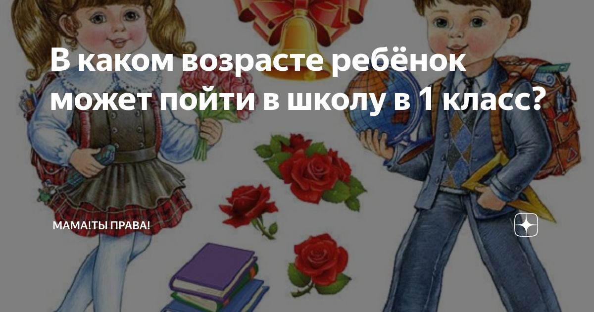 В каком возрасте отдавать в школу. В каком возрасте отдавать в школу