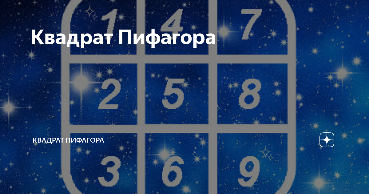 две единицы в квадрате пифагора
