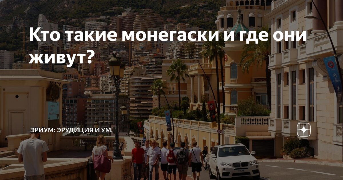Кто такие монегаски и где они живут? | ЭРИУМ: эрудиция и ум. | Дзен