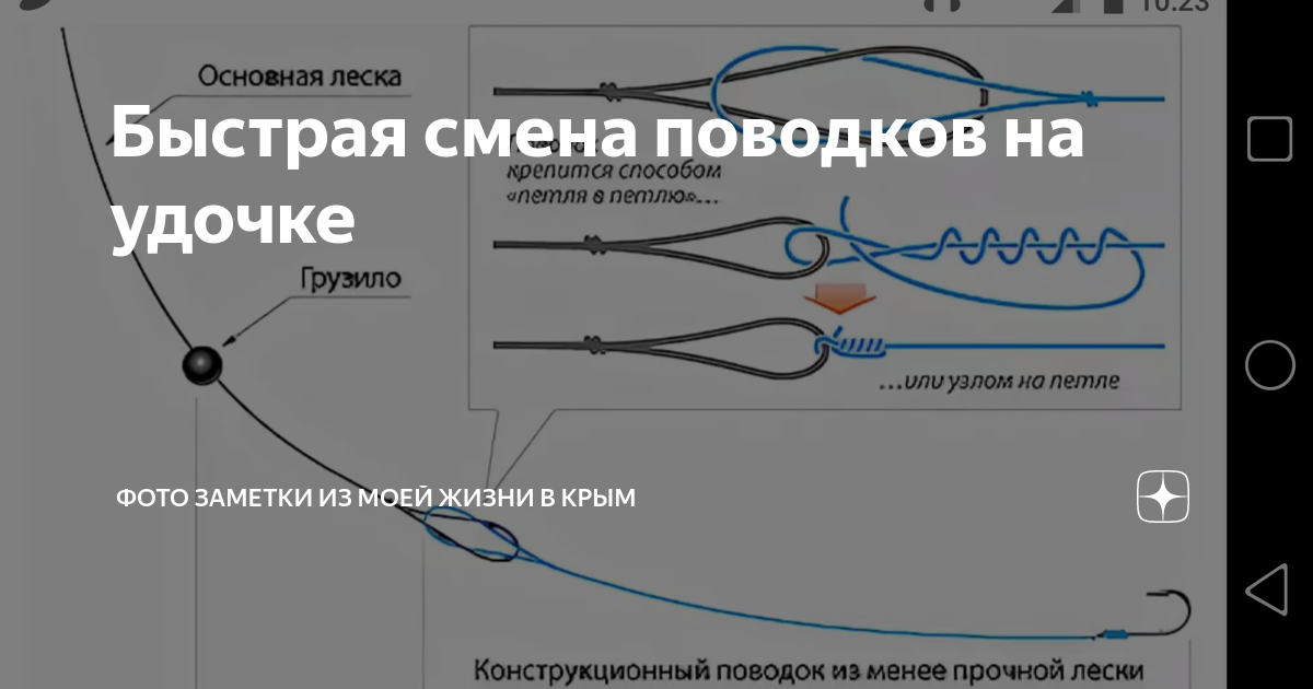 Быстрая смена поводка на поплавочной удочке. Смена лески на удилище. Поводок на леску на удочку диаметр. Смена крючков на удочке.