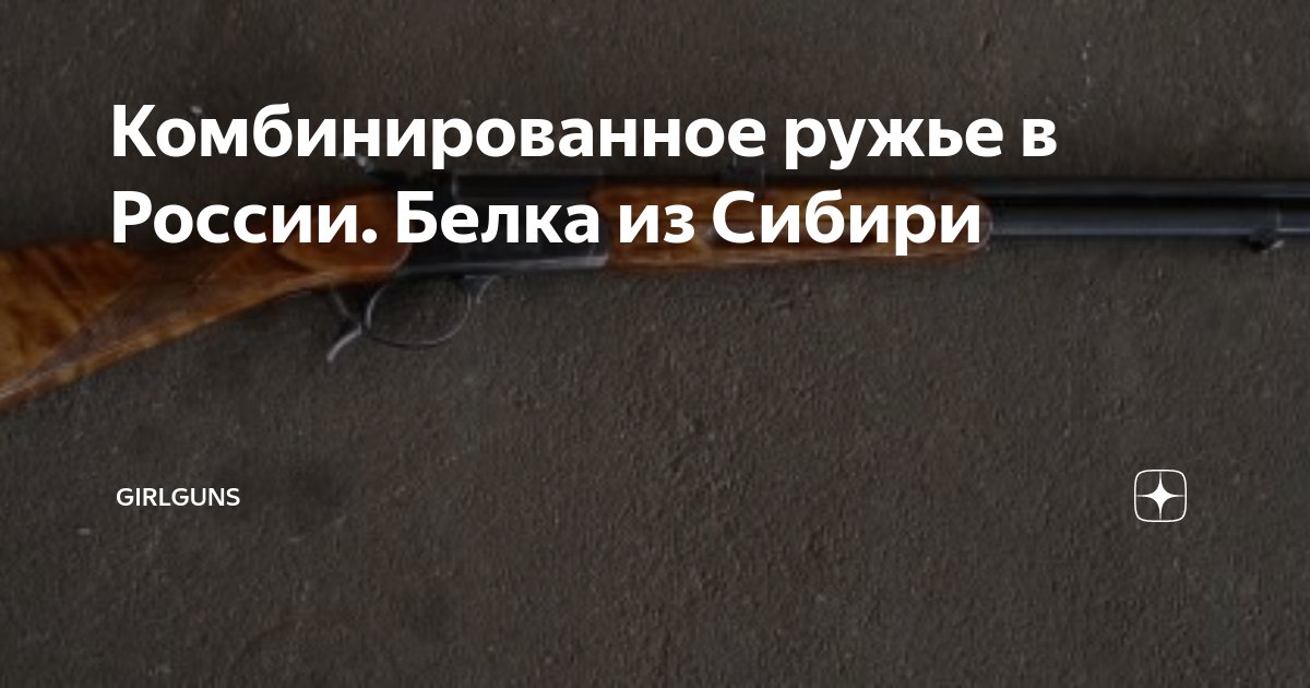 Комбинированное ружье в России. Белка из Сибири | girlguns | Дзен