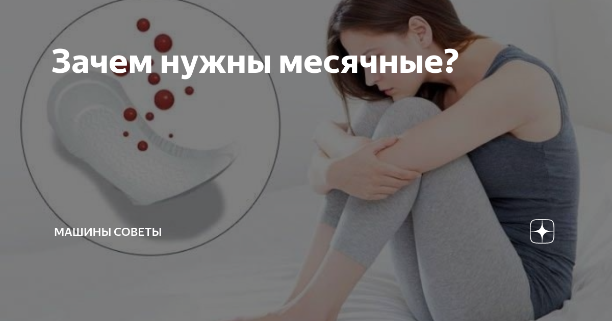 Зачем месячные простыми словами