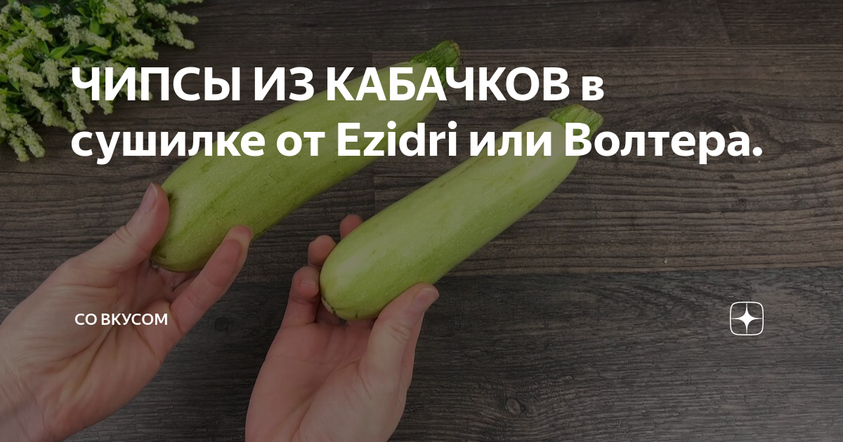 картофельные чипсы в сушилке волтера