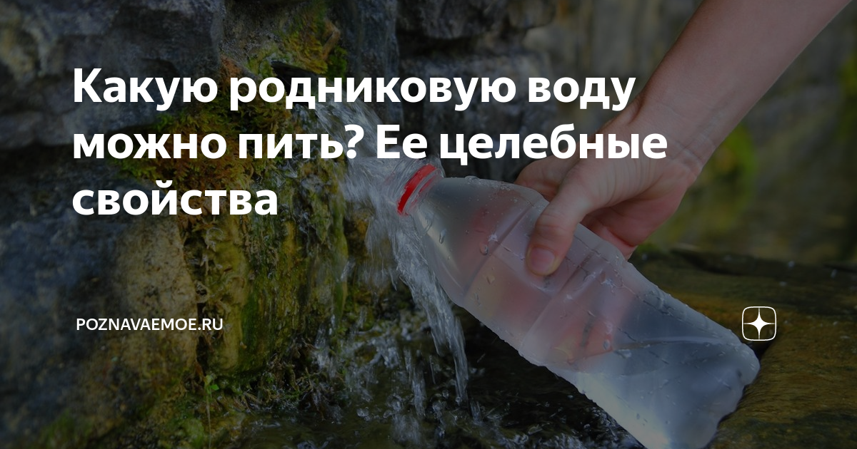 Какая вода лучше и полезнее – родниковая колодезная или водопроводная