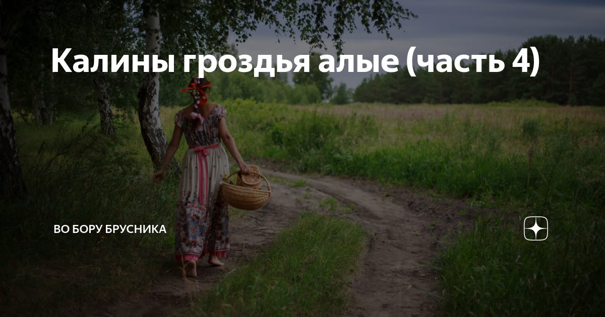 Калины гроздья алые рассказ