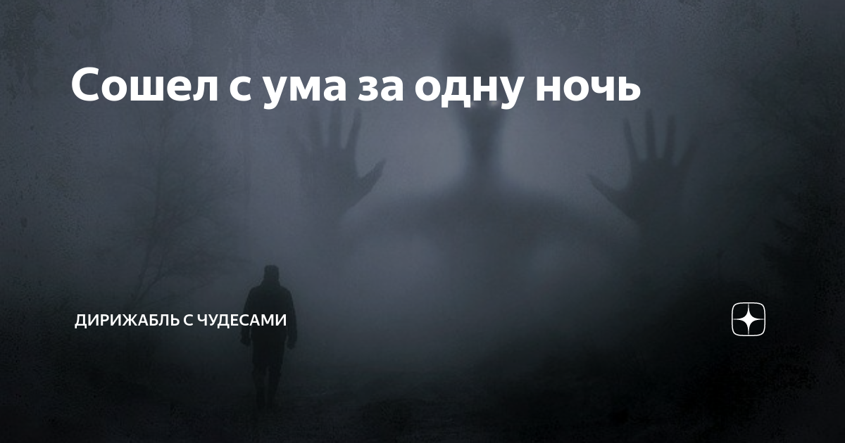 Сошел с ума за одну ночь | Дирижабль с чудесами | Дзен