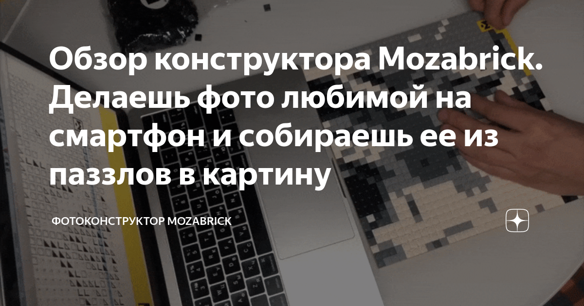 Картина конструктор mozabrick