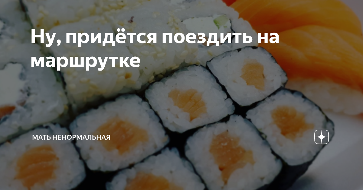 Ну, придётся поездить на маршрутке | Мать ненормальная | Дзен
