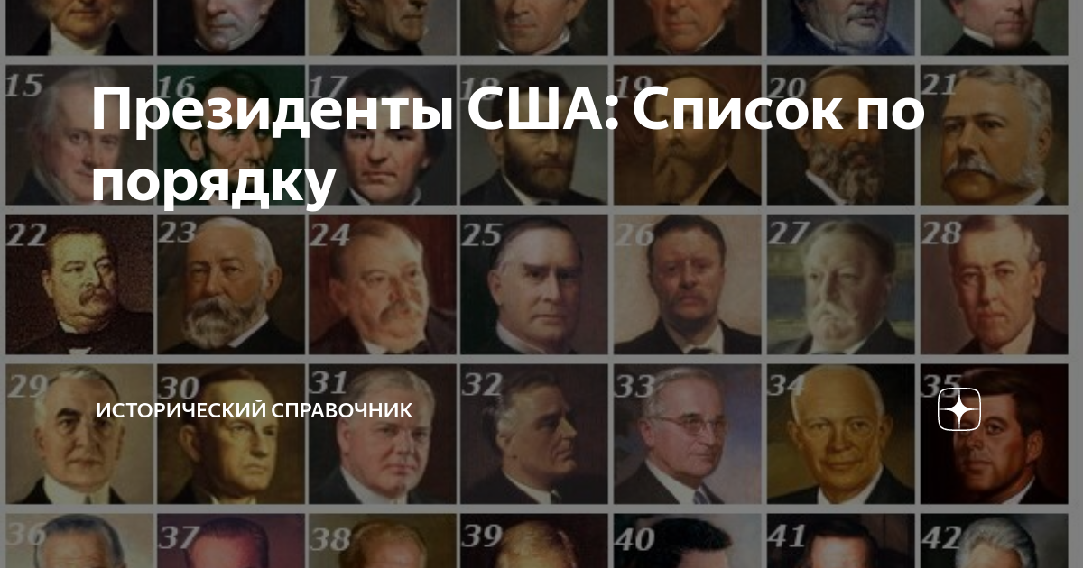 Список убитых президентов. Список президентов США по порядку. Список всех президентов США.