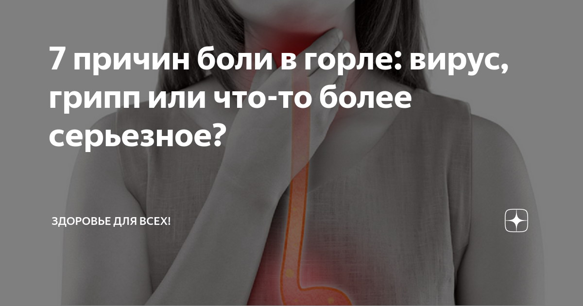Вирус горла лечение