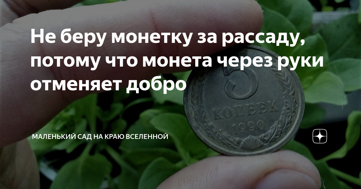 монетку забери