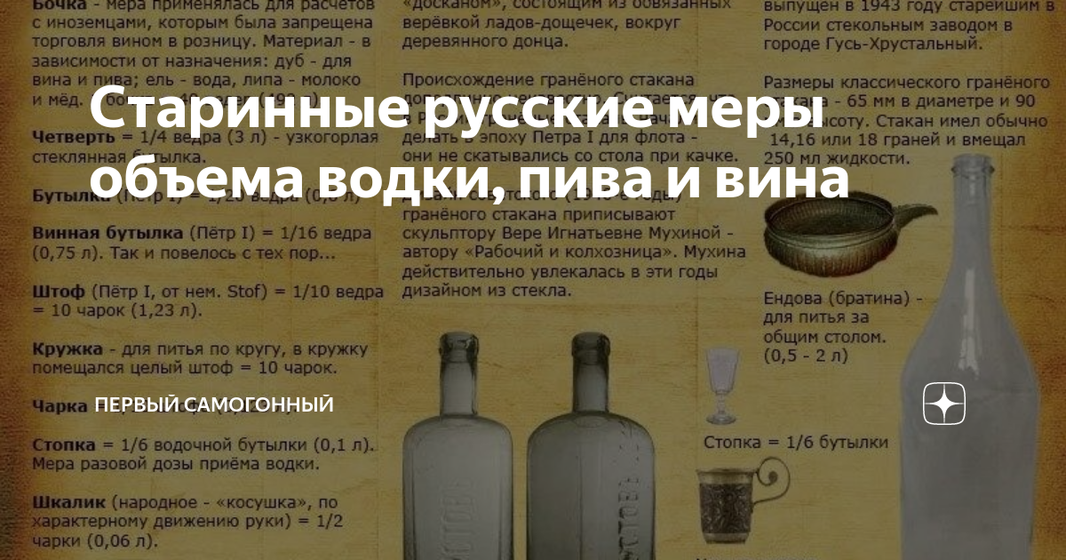 Четверть это сколько в литрах на руси