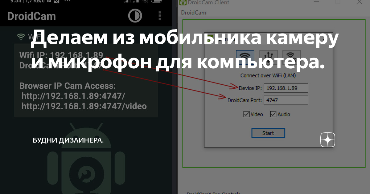 Id камеры телефона