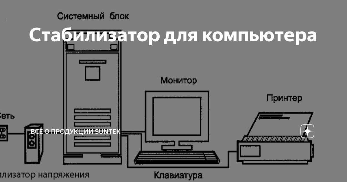 Стабилизатор для компьютера | Электроэксперт | Дзен