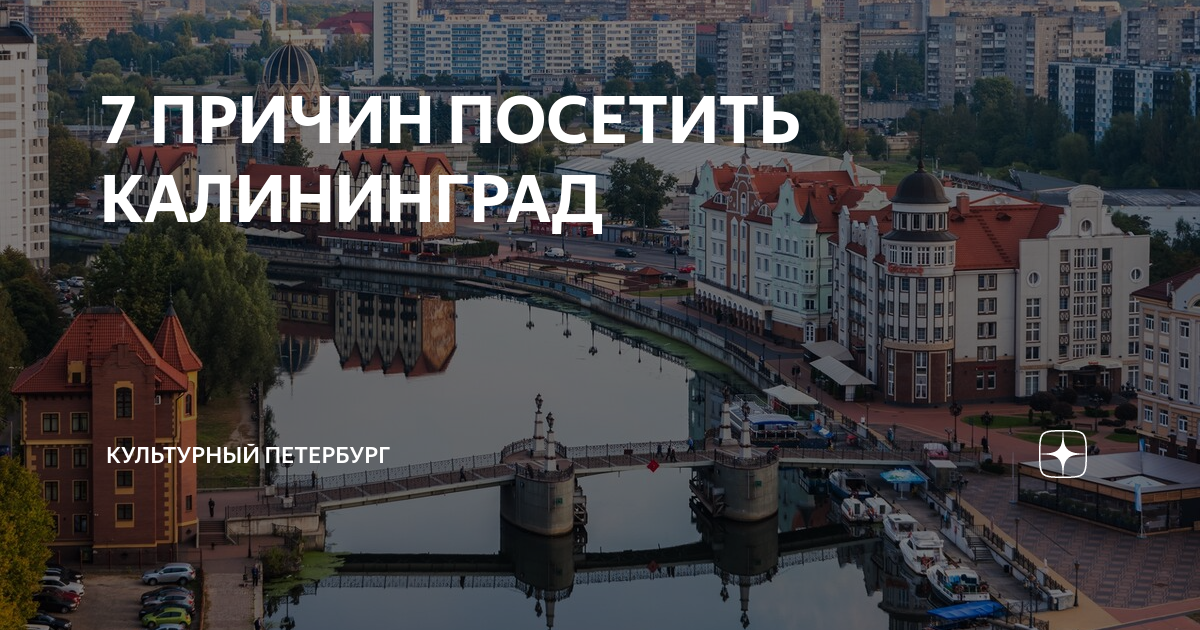 7 ПРИЧИН ПОСЕТИТЬ КАЛИНИНГРАД | Культурный Петербург | Дзен