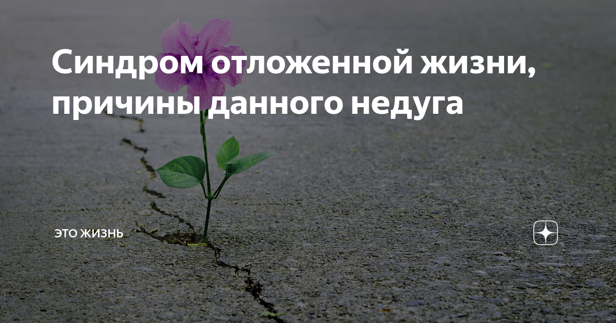 Сценарий отложенной жизни. Отложенная жизнь. Синдром отложения жизни. Стих про синдром отложенной жизни. Синдром отложенной жизни что это