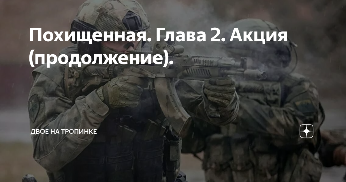 Похищенная. Глава 2. Акция (продолжение). | Двое на тропинке | Дзен