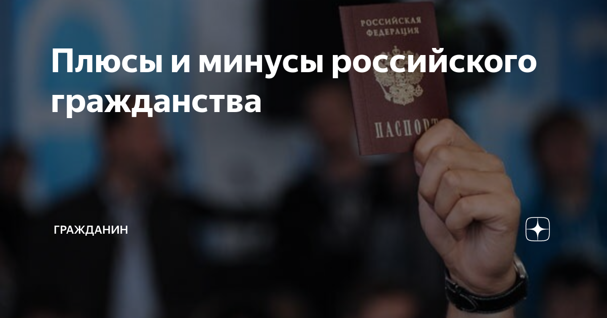 Плюсы и минусы российского гражданства | Гражданин | Дзен