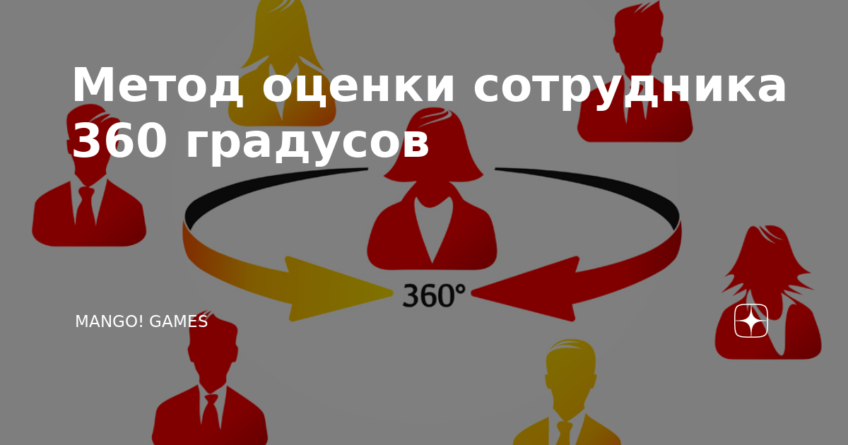 Метод оценки сотрудника 360 градусов | ManGO! Games | Дзен
