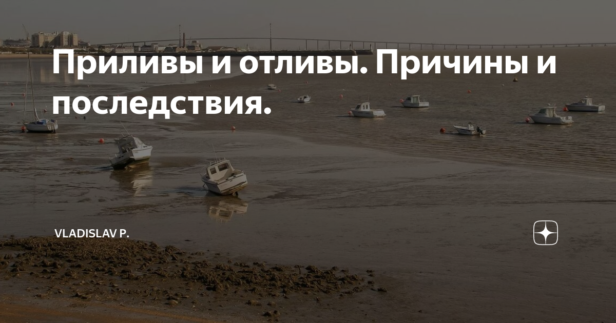 Приливы и отливы. Причины и последствия. | MrTovner | Дзен