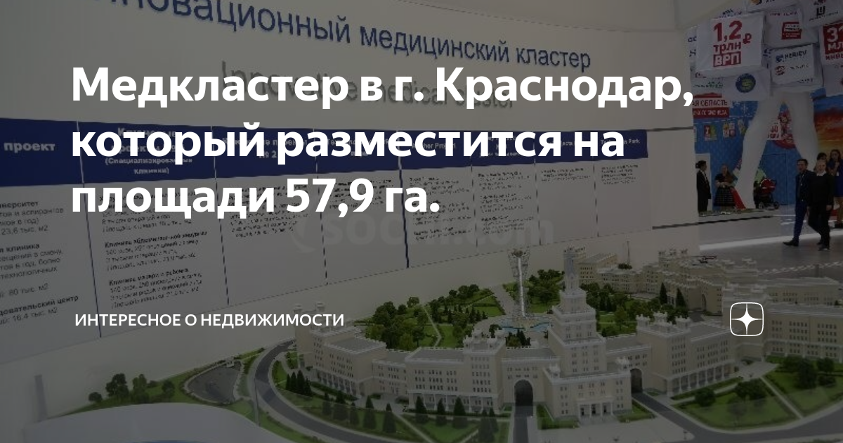 Медицинский кластер в краснодаре новознаменский проект