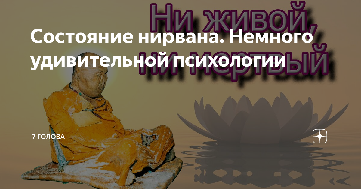 Состояние нирвана картинки