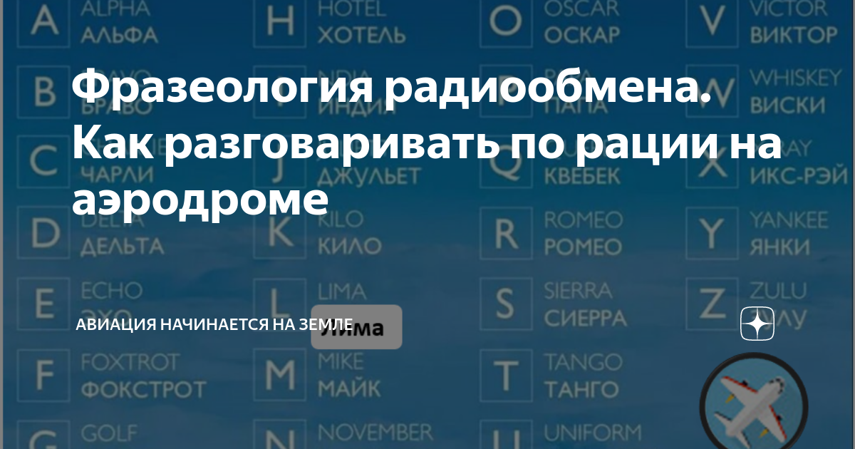 Фразеология радиообмена. Как разговаривать по рации на аэродроме ...