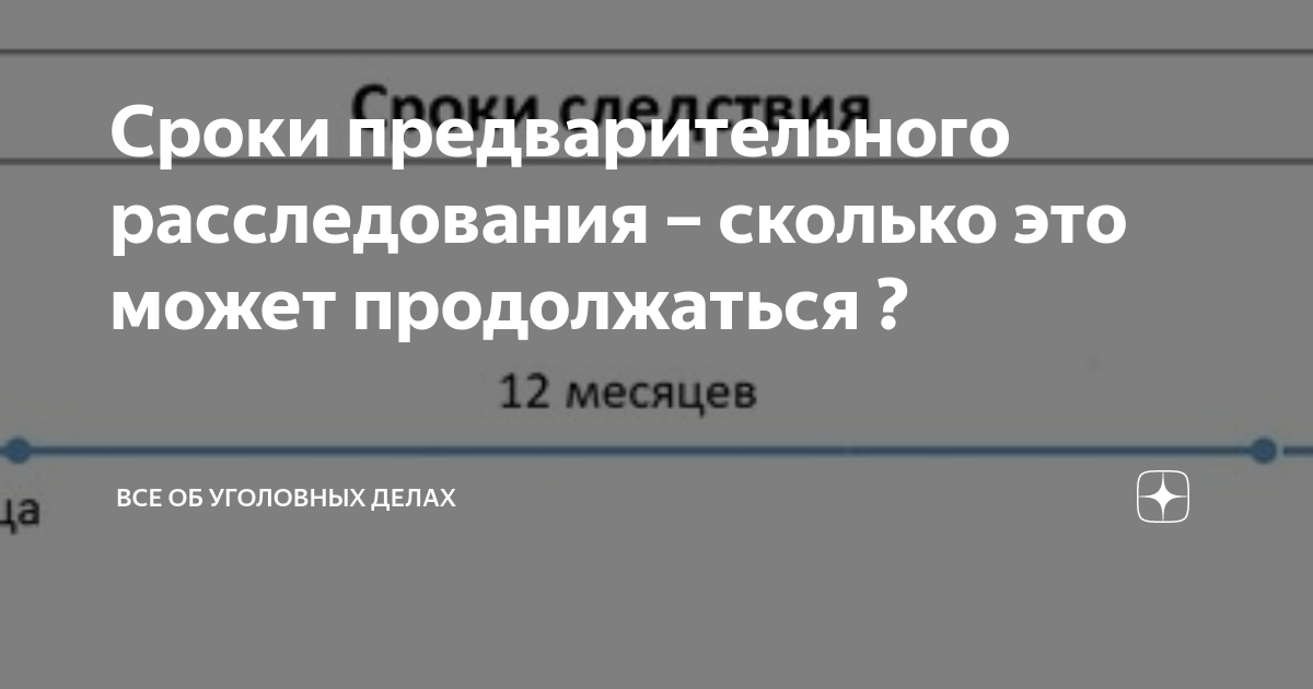 Сколько может длиться расследование уголовного дела