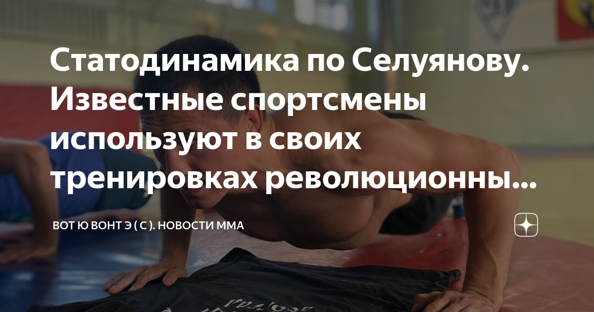 Статодинамика по селуянову схема