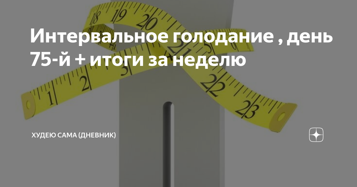 Интервальное голодание отзывы людей