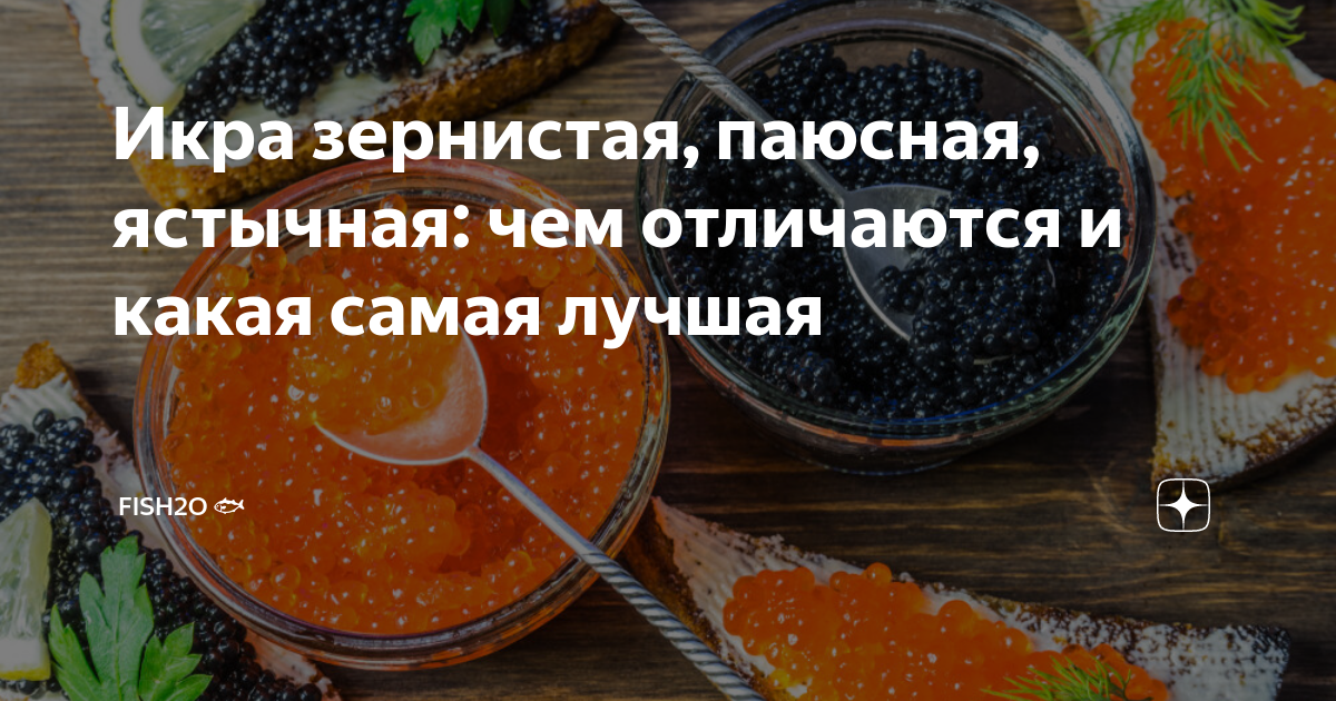 Икра зернистая, паюсная, ястычная: чем отличаются и какая самая лучшая ...