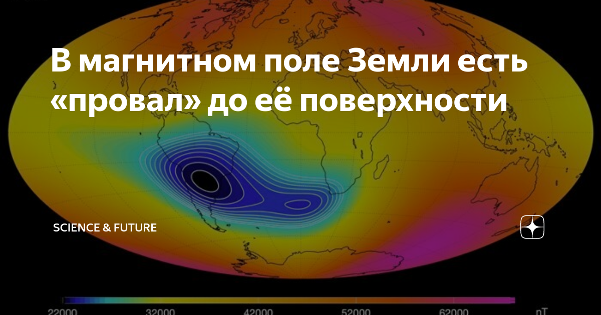 Магнитное поле земли ослабевает