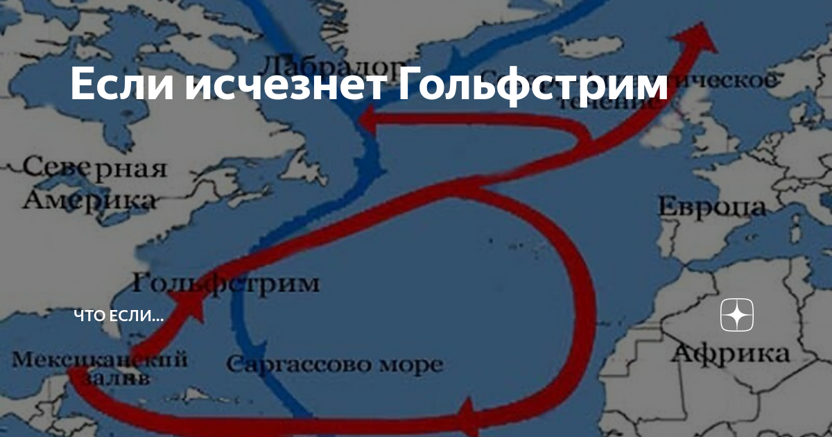 Почему гольфстрим течет с севера на юг