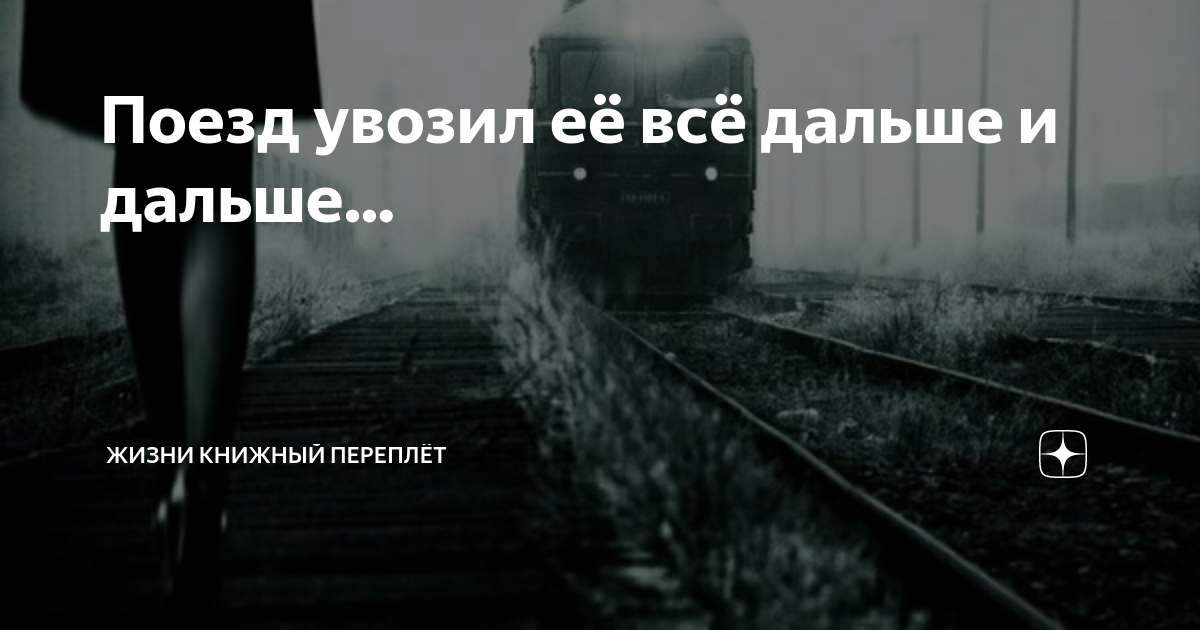 Жизни переплет дзен. Поезд тебя увозит от меня. Я ненавижу поезда они тебя увозят.