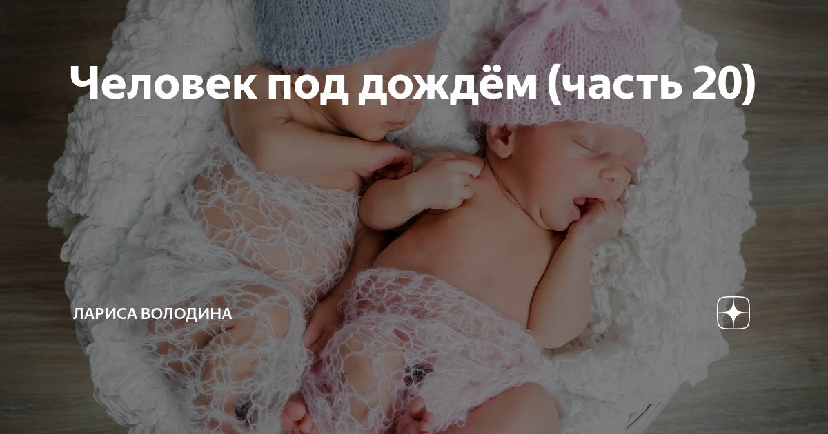 Человек под дождём (часть 20) | Лариса Володина | Дзен