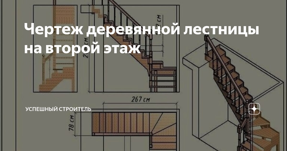 Какие параметры нужно знать, чтобы рассчитать лестницу