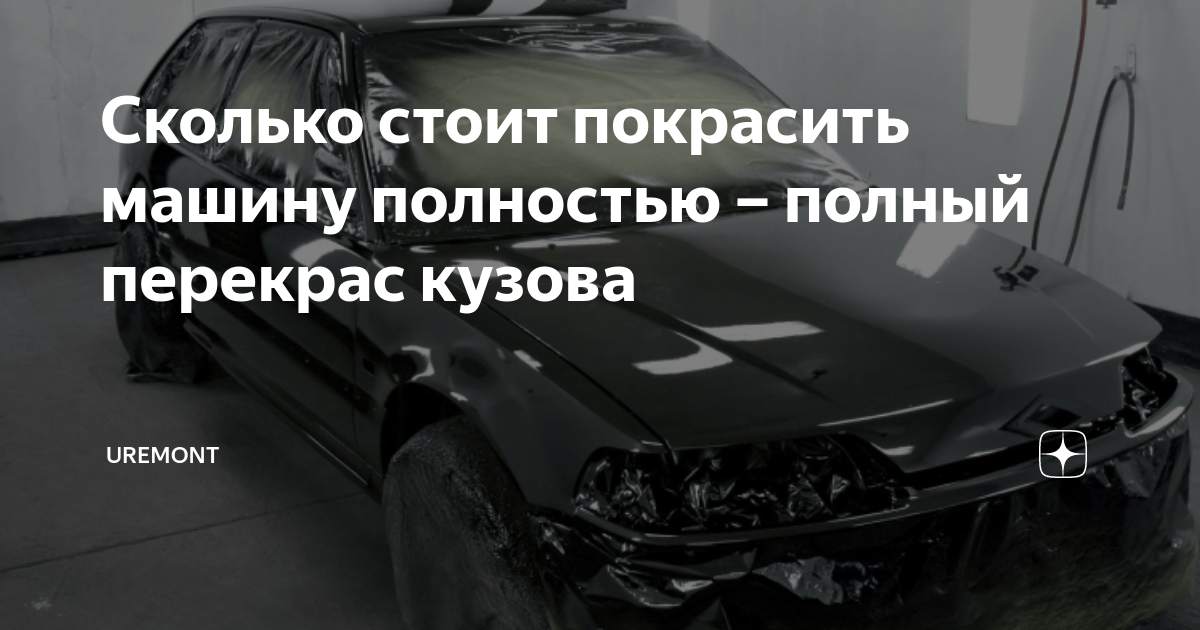 От выбора краски до полировки: сколько стоит покрасить автомобиль?