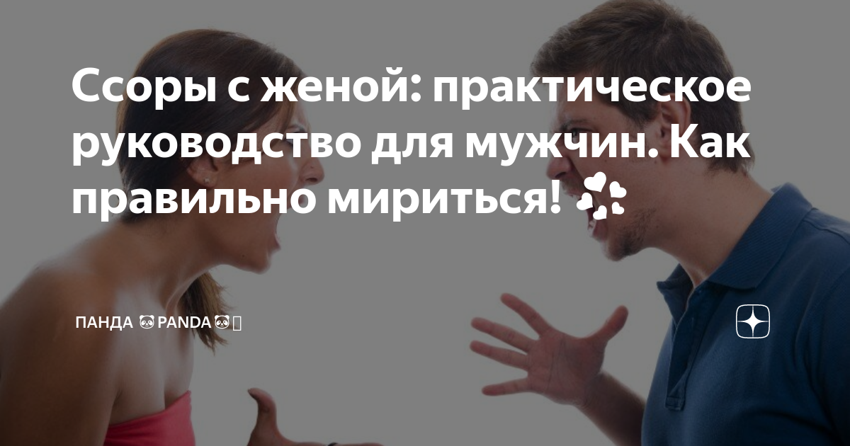 Что делать, если постоянно ругаемся с мужем: а может быть и не надо? | camperfamily.ru | Дзен