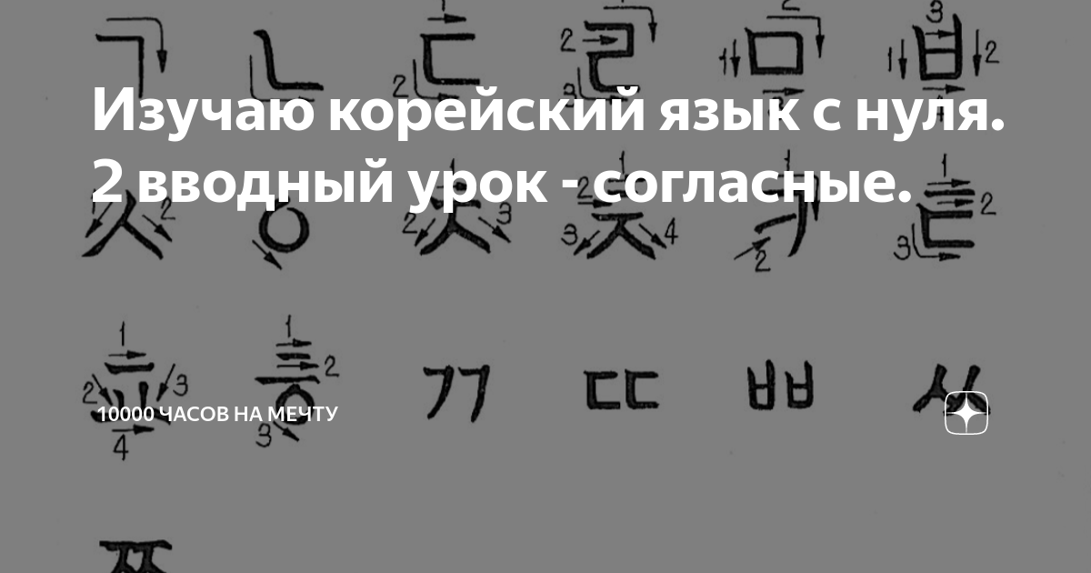 Как выучить корейский язык с нуля