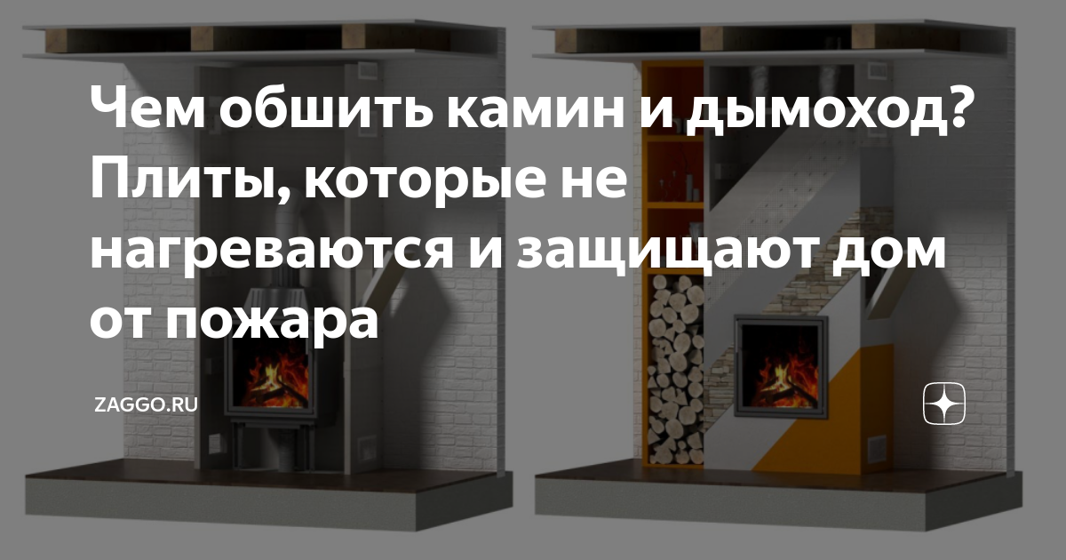 Чем отделать короб камина из силиката кальция