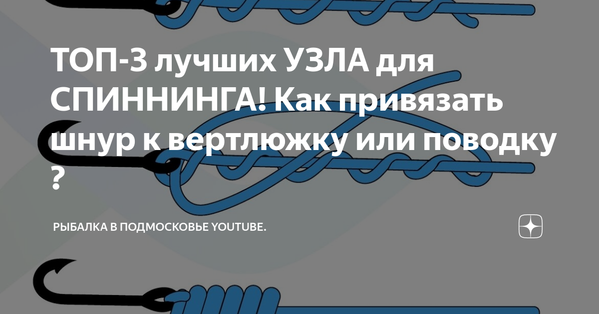 Как привязать плетенку к вертлюжку: крепкий узел | Инструкция | Step-by-step