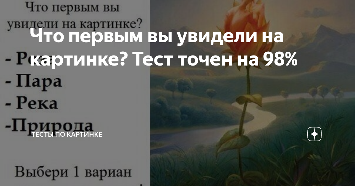 Дзен тесты по картинкам