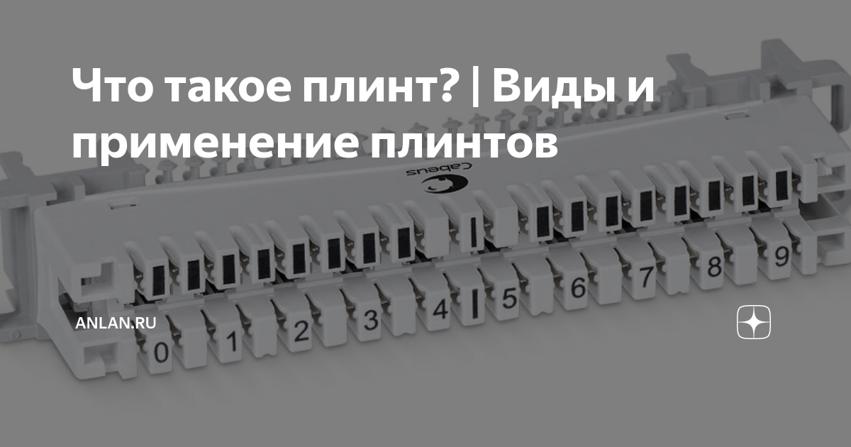 Что такое плинт? | Виды и применение плинтов | AnLan.ru | Дзен