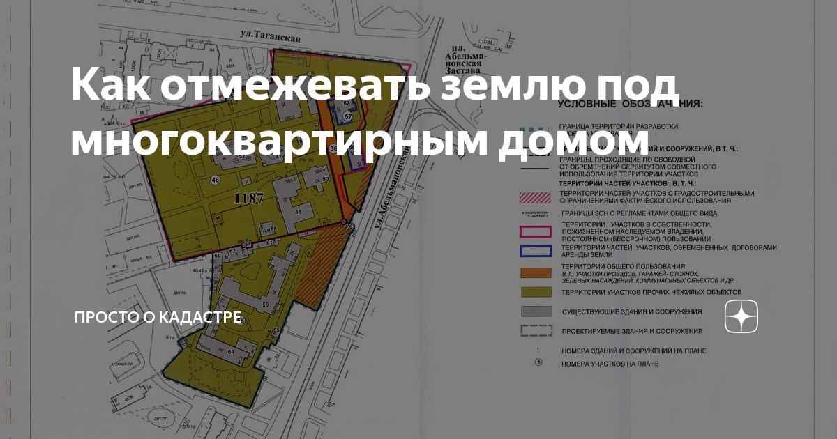 Как оформить земельный участок под многоквартирным домом. Отмежевать.