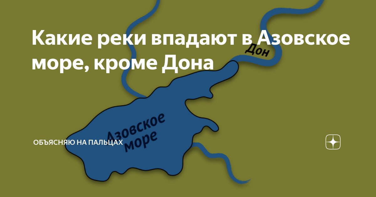 Как дон впадает в азовское море