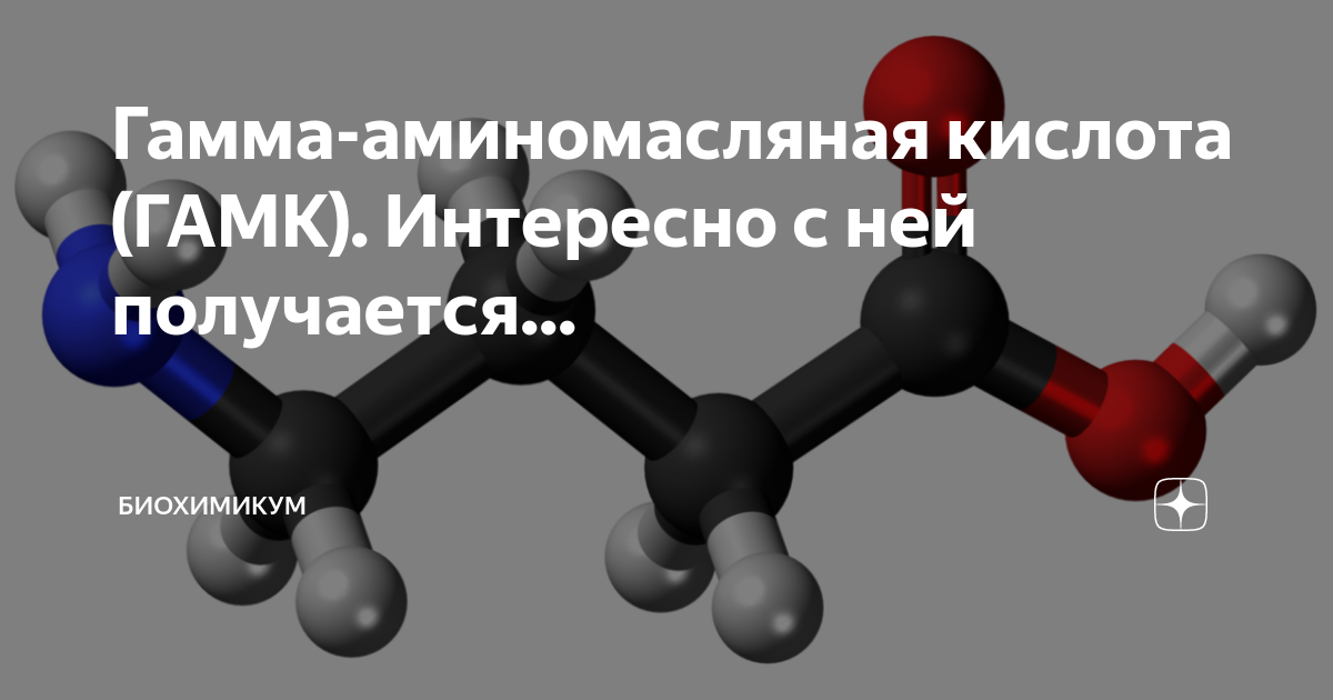 Аминомасляная кислота продукты