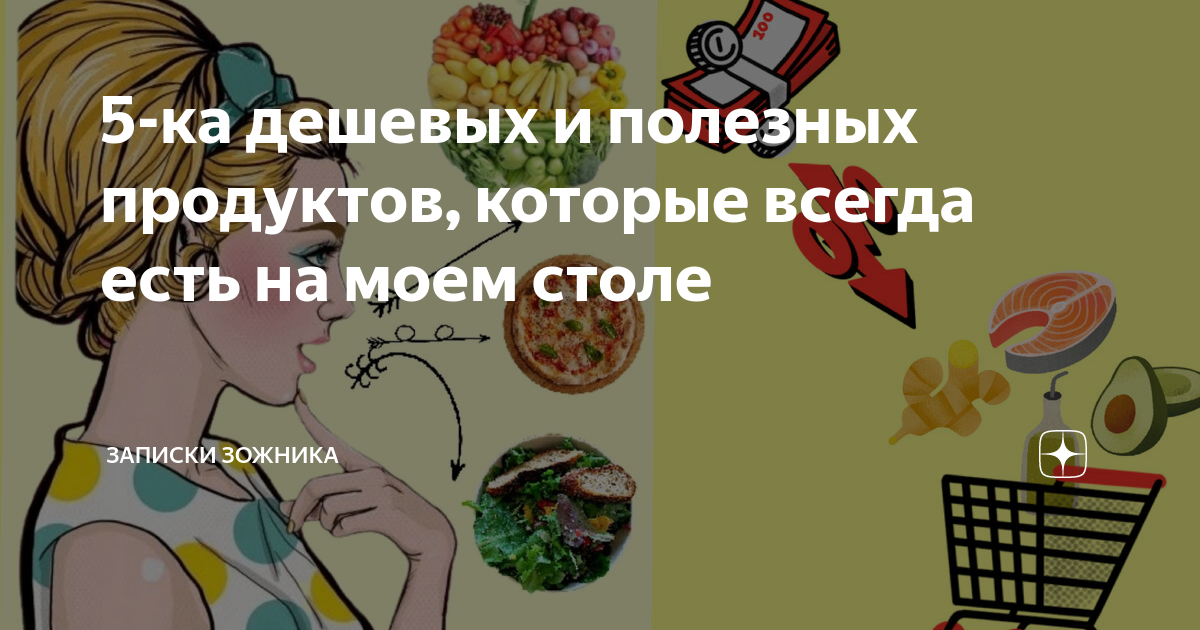 Полезные продукты на моем столе