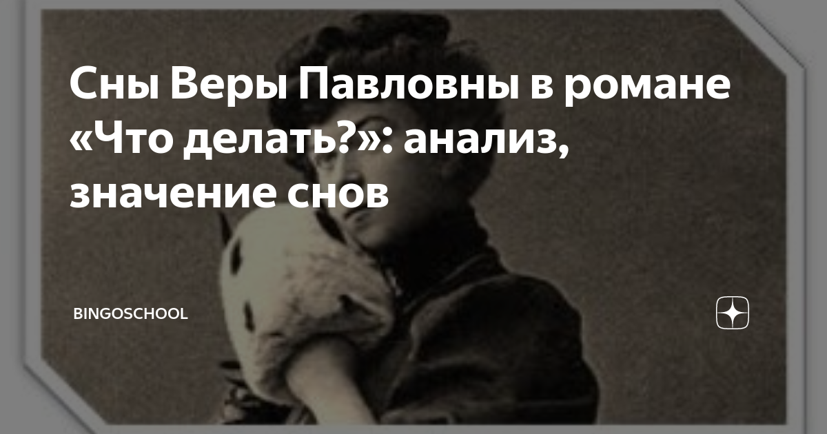 Какую роль играют сны Веры Павловны в романе Чернышевского «Что делать?» ? | Ваша Юлька | Дзен