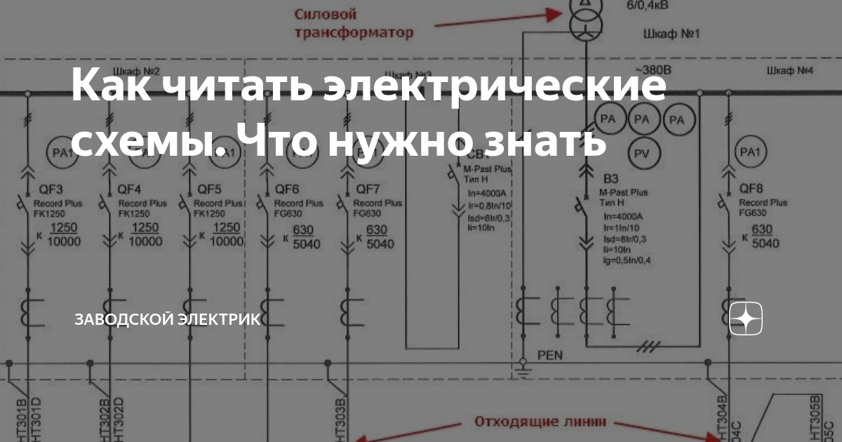 Какие бывают электрические схемы Как читать электрические схемы. Что нужно знать Заводской электрик Дзен